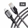 Goobay AXAGON ADE-CM20 USB-C gigabitine Etherneti adapter integreeritud 2 m CAT6 kaabliga, RJ-45