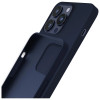 3MK Silicone Case Apple iPhone 16 Pro Max jaoks, tumesinine