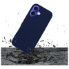 3MK Silicone Case Apple iPhone 16 Plus jaoks, tumesinine