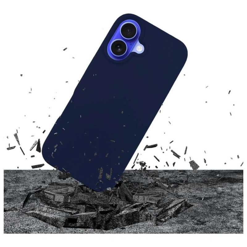3MK Silicone Case Apple iPhone 16 Plus jaoks, tumesinine