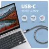 Goobay AXAGON ADE-CM30 USB-C gigabitine Etherneti adapter integreeritud 3 m CAT6 kaabliga, RJ-45