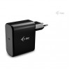 i-tec 100 W USB-C GaN laadija, PD 3.0, 1x USB-C, must