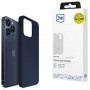 3MK Silicone Case Apple iPhone 16 Pro jaoks, tumesinine
