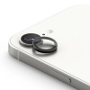 Ringke kaameraraami kaitse Apple iPhone 17e / 16e jaoks, must (2 tk)