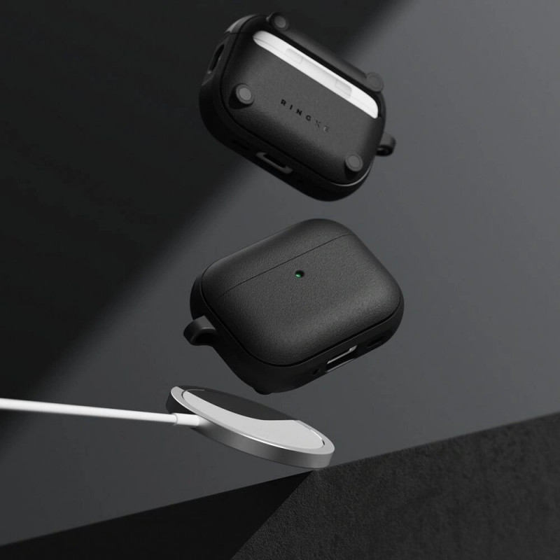 Ringke Onyx Magnetic MagSafe ümbris Apple AirPods Pro 3 jaoks, must