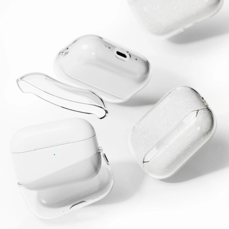 Ringke Air Case Apple AirPods Pro 3 jaoks, Glitter Clear