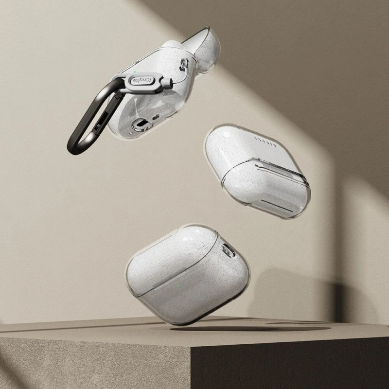 Ringke Air Case Apple AirPods Pro 3 jaoks, Glitter Clear