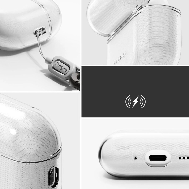 Ringke Air kate Apple AirPods Pro 3-le, läbipaistev