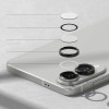 Ringke kaameraraami kaitse Samsung Galaxy S25 Edge'ile, must