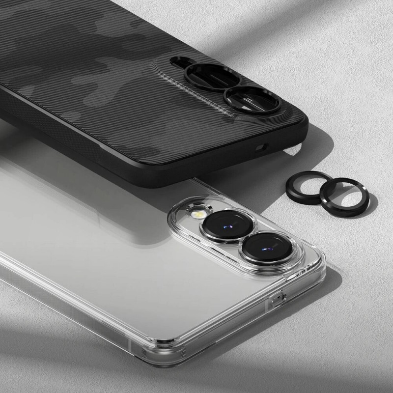 Ringke kaameraraami kaitse Samsung Galaxy S25 Edge'ile, must