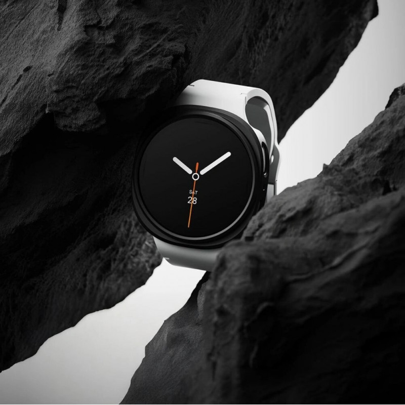 Ringke Slim RGK11818 ümbris Samsung Galaxy Watch 8 / 9 40 mm-le, läbipaistev ja mattmust (2 tk)
