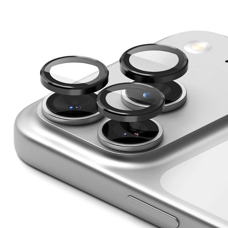 Ringke kaameraraami kaitse Apple iPhone 17 Pro / 17 Pro Max jaoks, must (2 tk)
