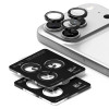 Ringke kaameraraami kaitse Apple iPhone 17 Pro / 17 Pro Max jaoks, must (2 tk)
