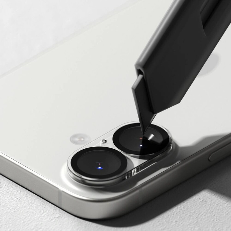 Ringke kaamera täiskate Apple iPhone 17-le, must (2 tk)