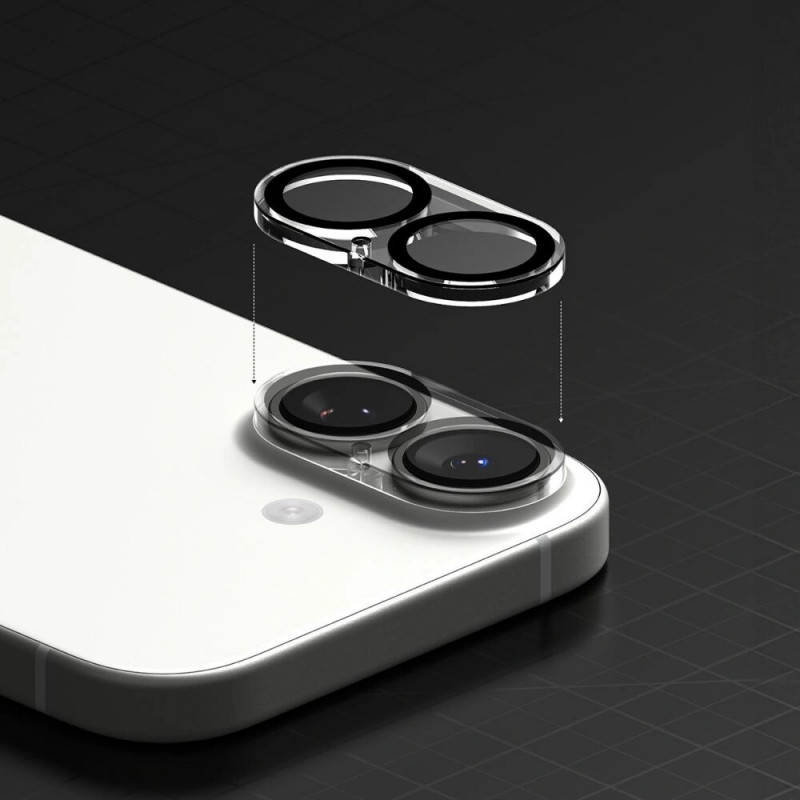 Ringke kaamera täiskate Apple iPhone 17-le, must (2 tk)