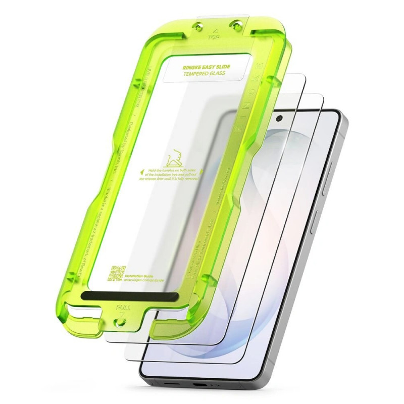 Ringke Easy Slide karastatud klaas Samsung Galaxy S26 Ultra jaoks, läbipaistev (2 tk)