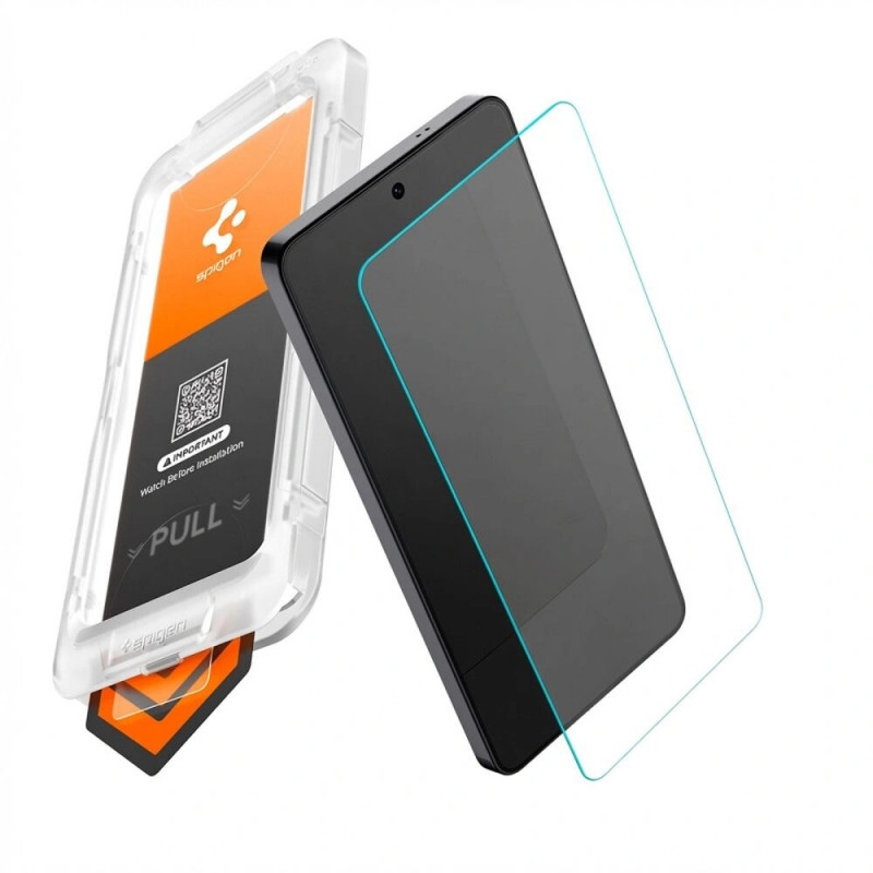 Spigen Glas.tR EZ Fit Pro AC HD AGL11074 ekraanikaitse Samsung Galaxy S26 Ultra jaoks, läbipaistev