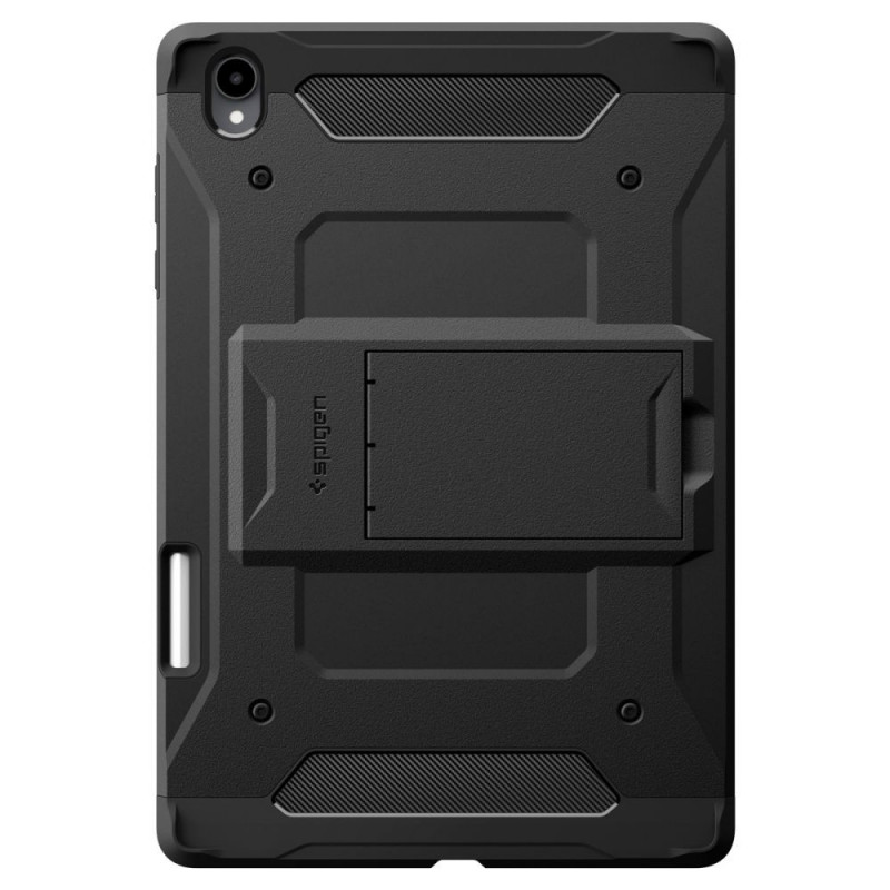 Spigen Tough Armor Pro ACS11827 tahvelarvuti ümbris Samsung Galaxy Tab S12+ 12.6 (X840 / X846b) jaoks, must