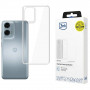 3MK Clear Case ümbris Motorola Moto E14 / G04 / G24 Power / G24 4G jaoks, läbipaistev