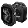Spigen Rugged Armor ACS11886 ümbris Apple Watch 12 46 mm jaoks, mattmust