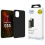 3mk Matt Case Motorola Moto G55 5G nutitelefoni ümbris, must