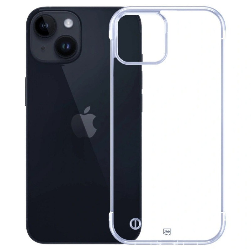 3mk Just20g Clear Case Apple iPhone 15 Plus nutitelefoni ümbris, läbipaistev