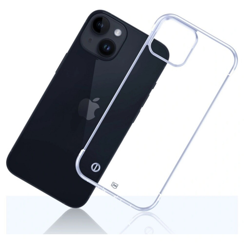 3mk Just20g Clear Case Apple iPhone 15 Plus nutitelefoni ümbris, läbipaistev