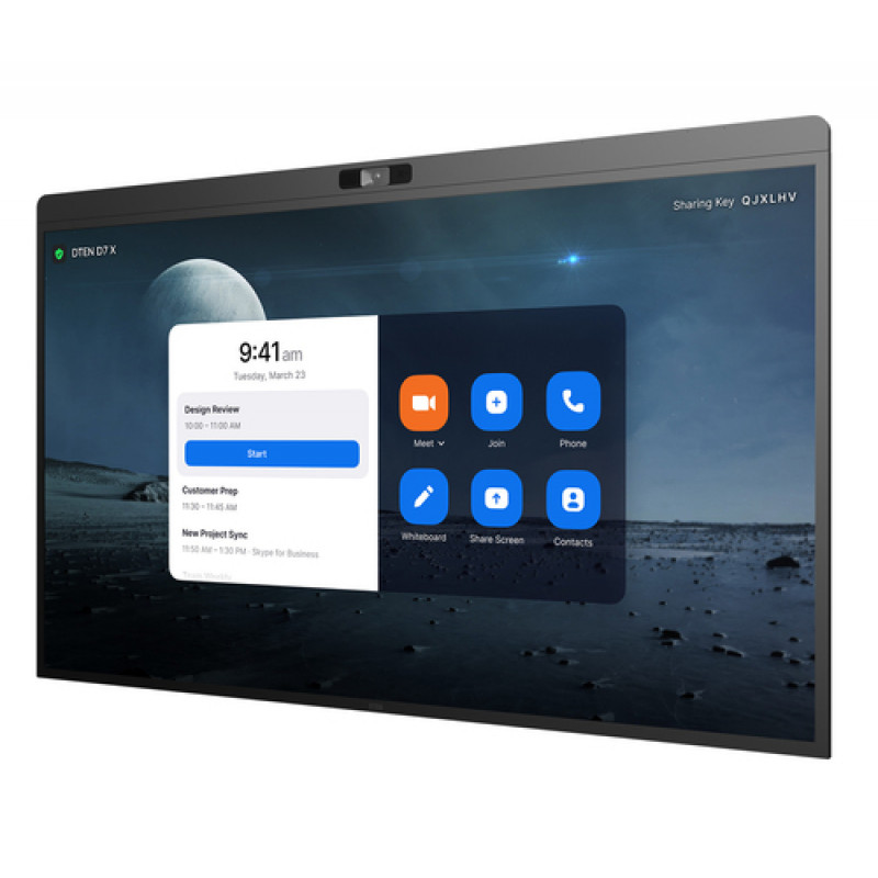 DTEN D7X 75-tolline Android Edition videokonverentsisüsteem, Zoom Certified