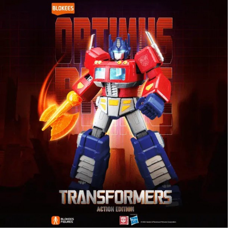 Blokees Transformers Action Edition G1 Optimus Prime kogumisfiguur