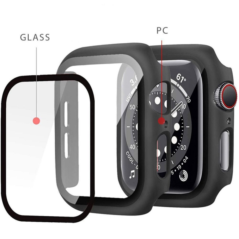 Tech-Protect Defense360 ümbris Apple Watch 4/5/6/7/SE/8/9 40/41 mm jaoks, läbipaistev