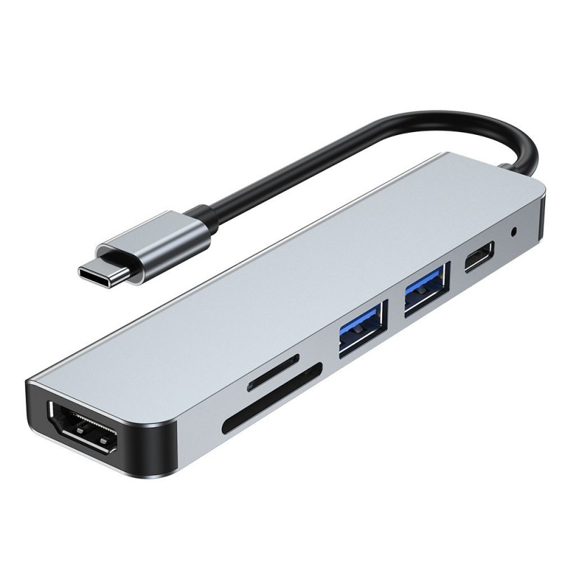 Tech-Protect V4 6-in-1 USB-C hub, hall
