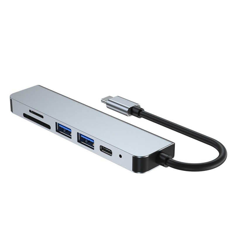 Tech-Protect V4 6-in-1 USB-C hub, hall