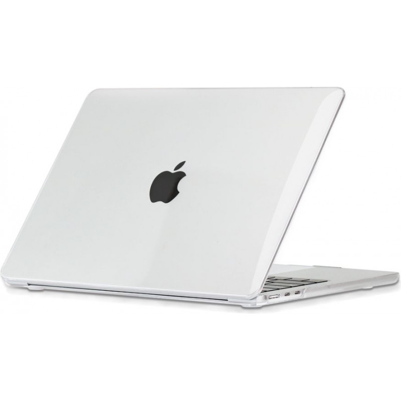 Tech-Protect SmartShell ümbris Apple MacBook Air 13 2022-2024 jaoks, kristallselge