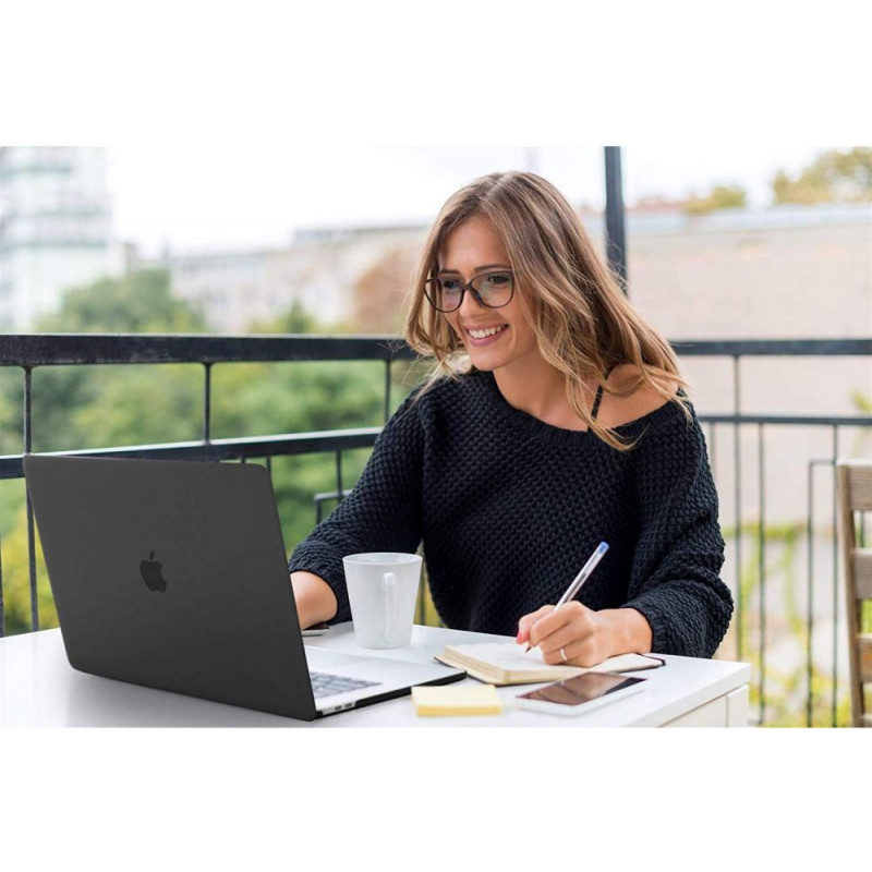 Tech-Protect SmartShell kate Apple MacBook Air 13 2022-2024 jaoks, mattmust