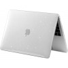 Tech-Protect SmartShell ümbris Apple MacBook Air 13 2022-2024 jaoks, glitter clear