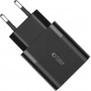 Tech-Protect C30W 2-pordiline seinalaadija, USB-C PD 30W ja USB-A QC 3.0, must