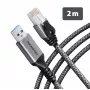 Goobay AXAGON ADE-AM20 USB-A ja Gigabit Etherneti adapter integreeritud 2 m CAT6 kaabliga