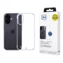 3mk Just20g Clear Case Apple iPhone 16 nutitelefoni ümbris, läbipaistev