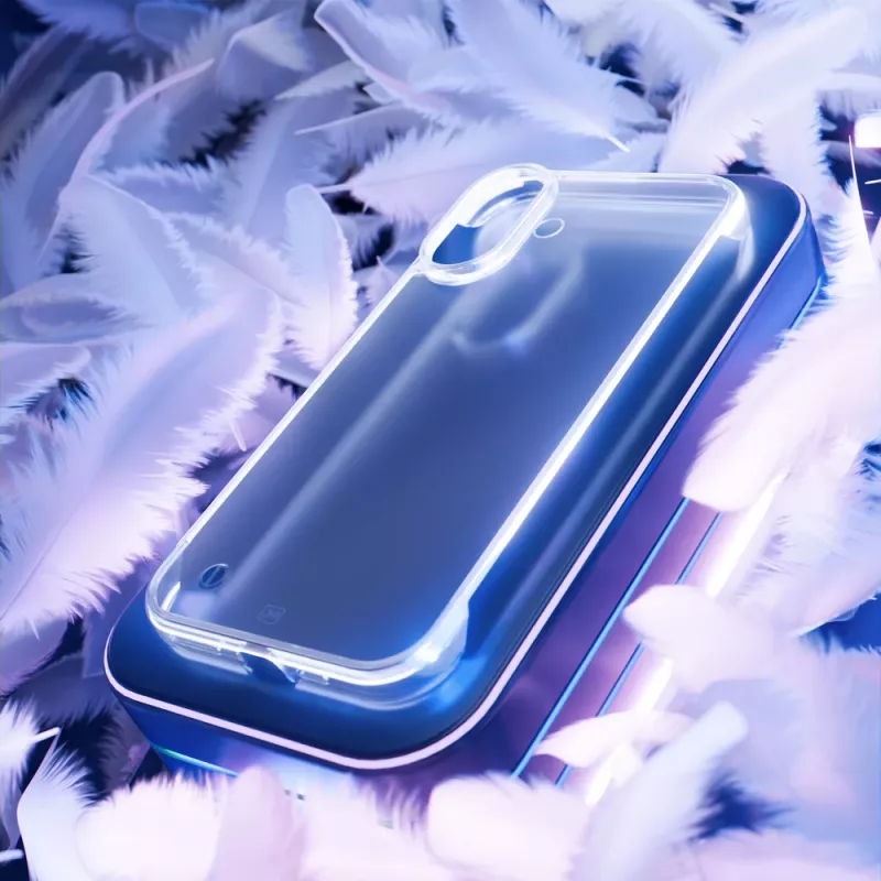 3mk Just20g Clear Case Apple iPhone 16 nutitelefoni ümbris, läbipaistev