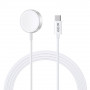 Tech-Protect UltraBoost magnetlaadija Apple Watchile, USB-C, 120 cm, valge