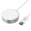 Tech-Protect UltraBoost magnetlaadija Apple Watchile, USB-C, 120 cm, valge