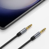 Tech-Protect UltraBoost 3,5 mm mini jack - 3,5 mm mini jack kaabel, 1,5 m, must