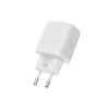 Tech-Protect C20W 2-pordiline seinalaadija PD 20W QC 3.0 USB-C kaabliga, valge