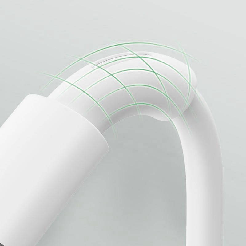 Tech-Protect C20W 2-pordiline seinalaadija PD 20W QC 3.0 USB-C kaabliga, valge