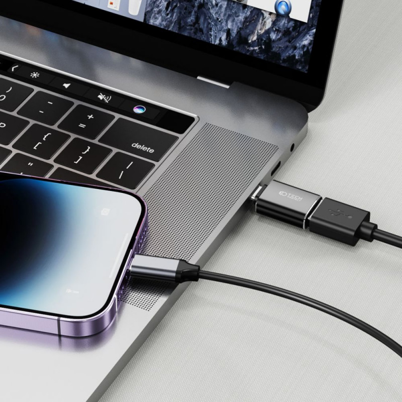 Tech-Protect UltraBoost USB-C / USB-A OTG adapter, must