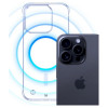 3mk Just20g MagCase Apple iPhone 15 Pro nutitelefoni ümbris, läbipaistev