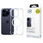 3mk Just20g MagCase Apple iPhone 15 Pro Max nutitelefoni ümbris, läbipaistev