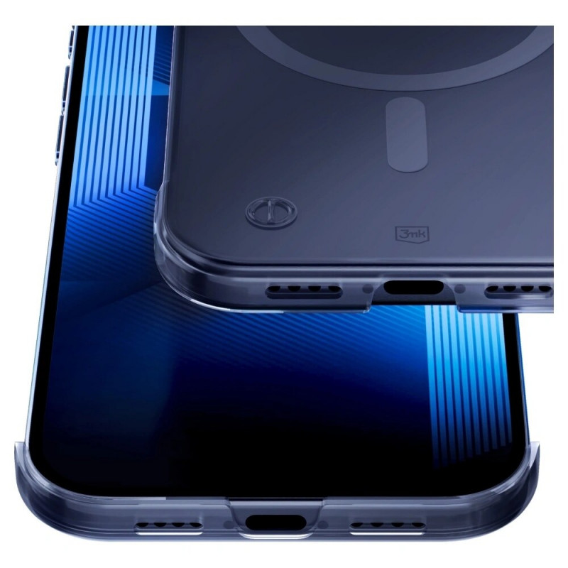 3mk Just20g MagCase Apple iPhone 16 Plus nutitelefoni ümbris, läbipaistev