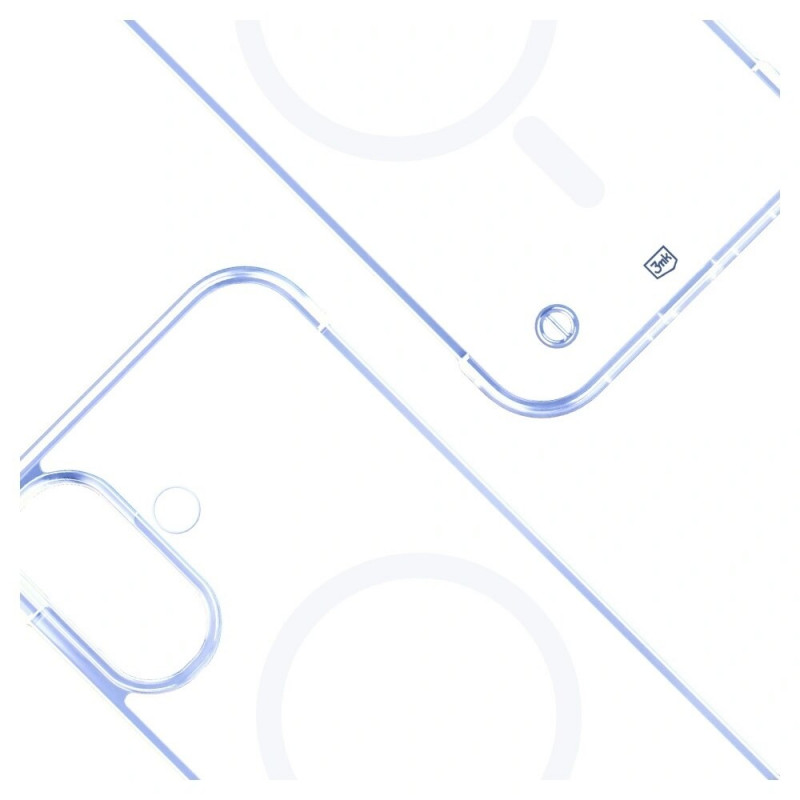 3mk Just20g MagCase Apple iPhone 16 Plus nutitelefoni ümbris, läbipaistev