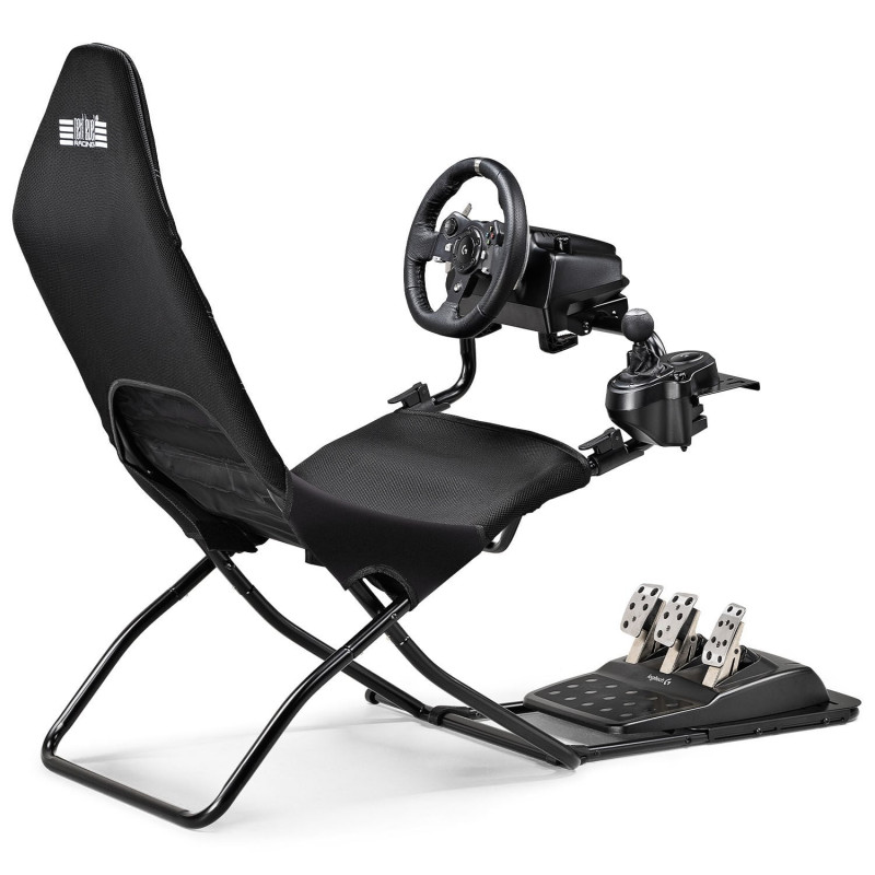 Next Level Racing GTLite Air kokkupandav võidusõidukabiin, SIMAERO võrk, must